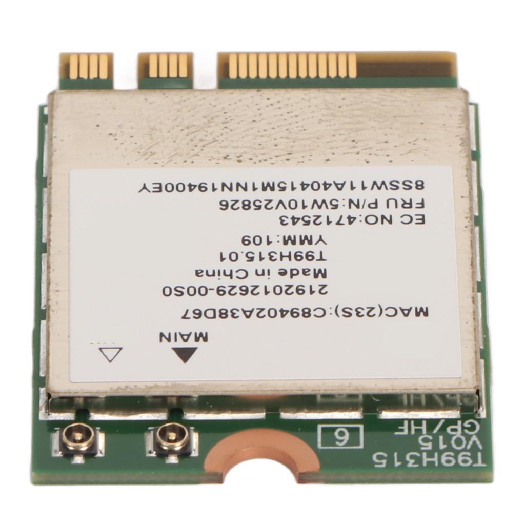 for MT7922 WiFi 6E Wireless Card NFA765 Chip Bluetooth 5.3 High Speed 5400MHz Transmission Laptop Wireless Card