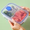 ZISIZ Cute Transparent Student Bento Box