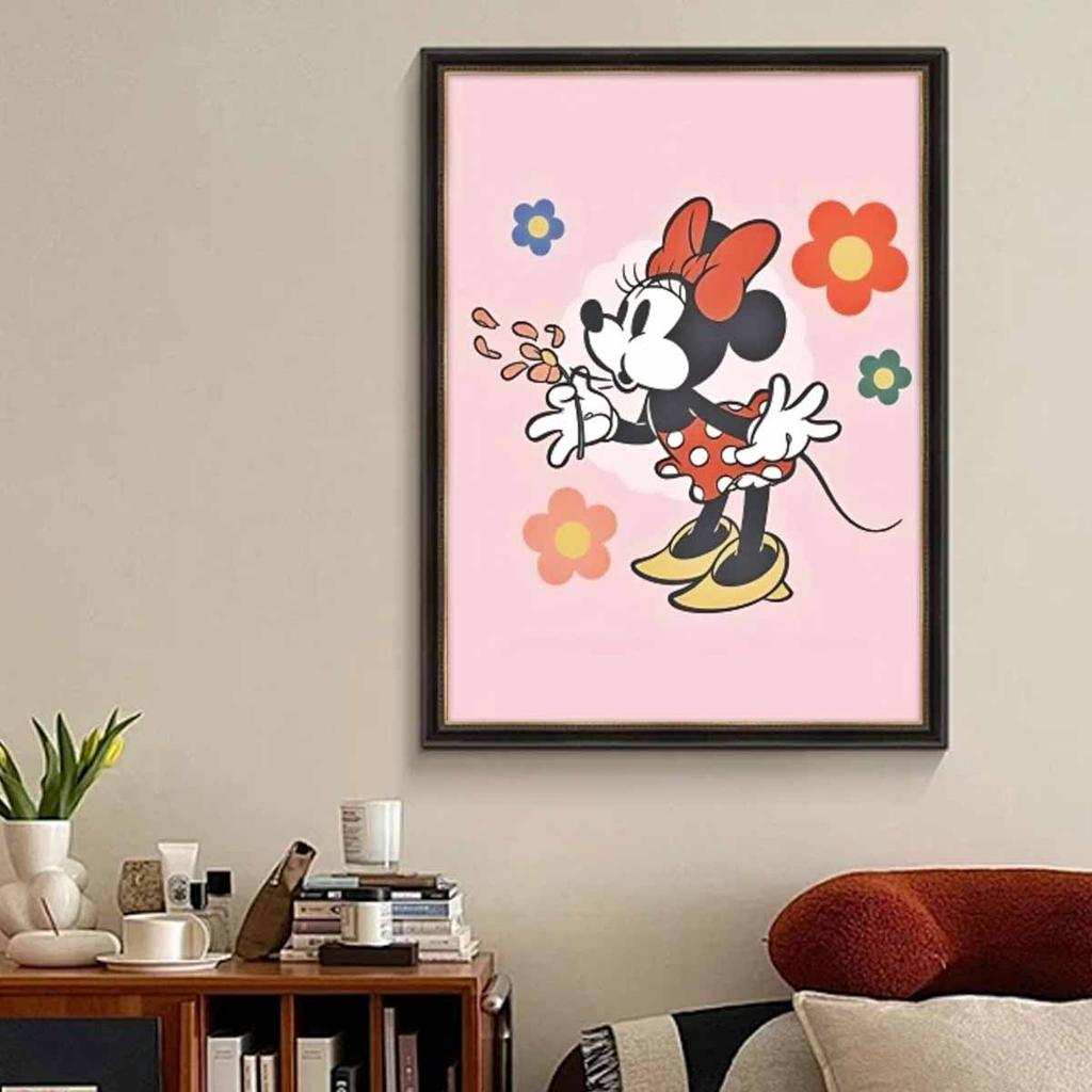 DIY Diamond Painting Minnie Mouse Cross Stitch Kit Mosaic Art Diamond Painting Full Circle Diamond Home Decoration