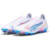New PUMA Ultra 5 Collection MG Multi Ground Soccer Shoes Unisex White 108093-01