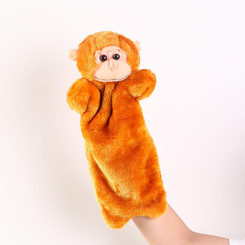 Fox Wolf Rabbit Plush Animal Hand Puppet Toy For Kids With Interactive Features