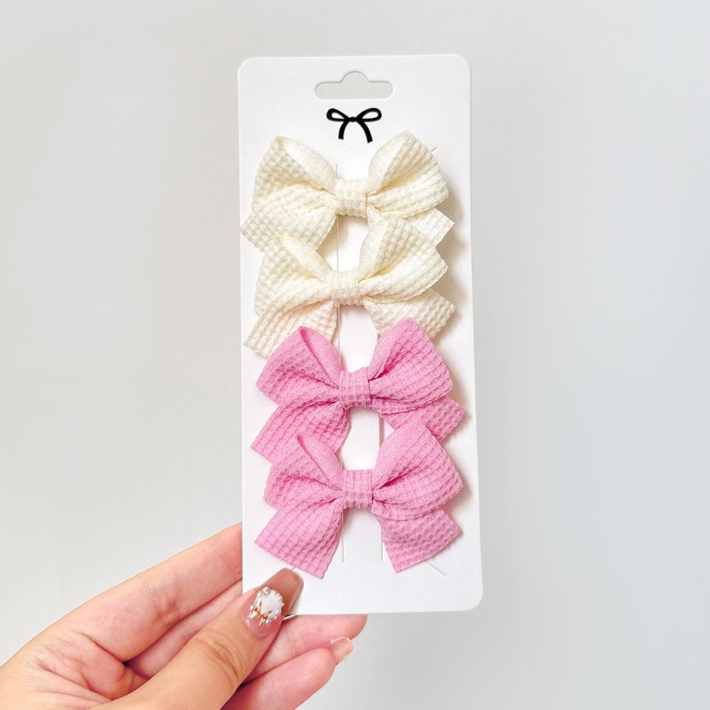 

РАДУЖНЫЕ БАНТЫ 6/10 шт./набор Прекрасные ленточные банты-заколки для волос для детей Ручная работа Детские аксессуары для волос для девочек