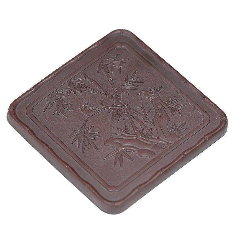 

Подставка для горшка из фиолетовой глины Handamde Yixing, оригинальная платформа для замачивания из красного драконьего песка, доска для чая, чайный набор в стиле кунг-фу