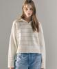 AVA MOLLI Sailor Collar Scotch Kn (Ivory)