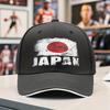 Pc Ganzjahres Unisex Leichte Baseballkappe Japanischer Druck Outdoor Atmungsaktiv Schwarzer Schirmmützenhut Partyhut für Camping