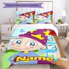 3pcs Custom Name Aggu The Little Wizard Bedding Set Duvet Cover Closure Includes 1 Duvet Cover & 2 Pillowcases, Soft and Comfortable for All Seasons.
