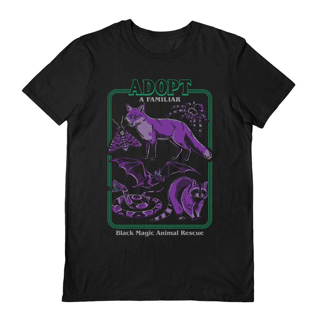 Steven Rhodes Unisex Adult Adopt A Familiar Part 2 T-Shirt