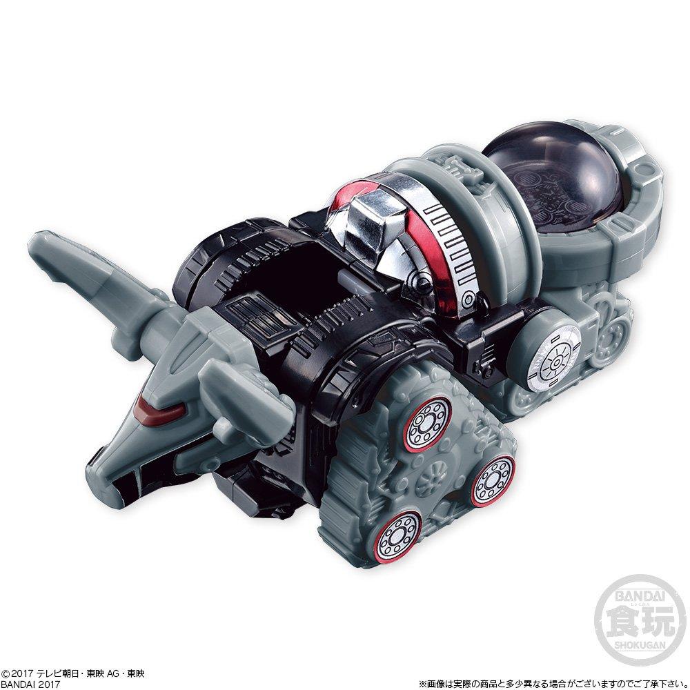 Minipla Kyutama Combined Series 01 Kyureno of 6 X 1 Candy Toys and Refreshing Sweets Sentai (Set Pc) (Uchu Kyuranger)