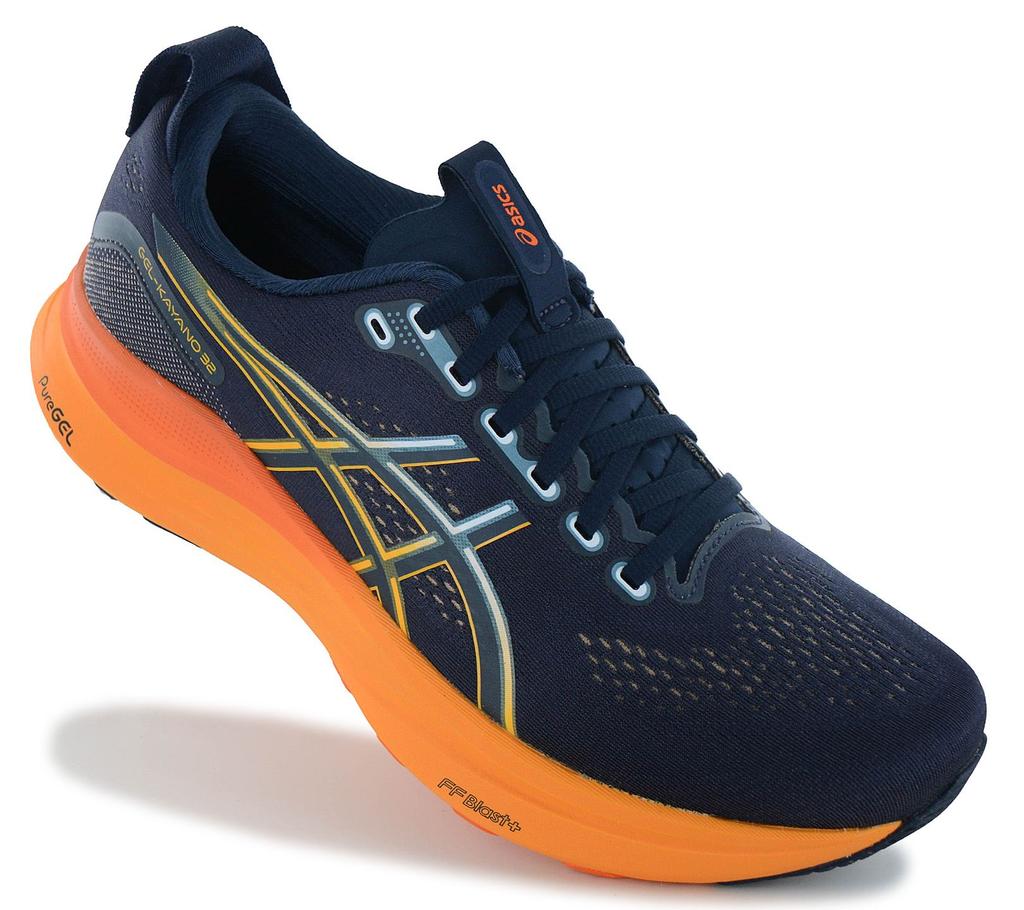 Asics GEL-KAYANO 32 - Herren Laufschuhe Running Schuhe Blau 1011C301-400 ORIGINAL