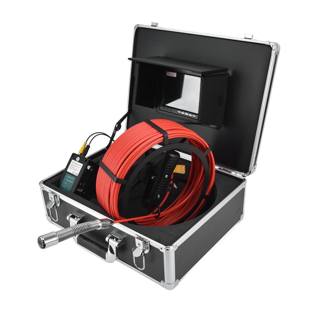 Industrial Endoscope AHD 1080P Borescope Camera Video Recording Adjustable LEDs 20m Detection 5X