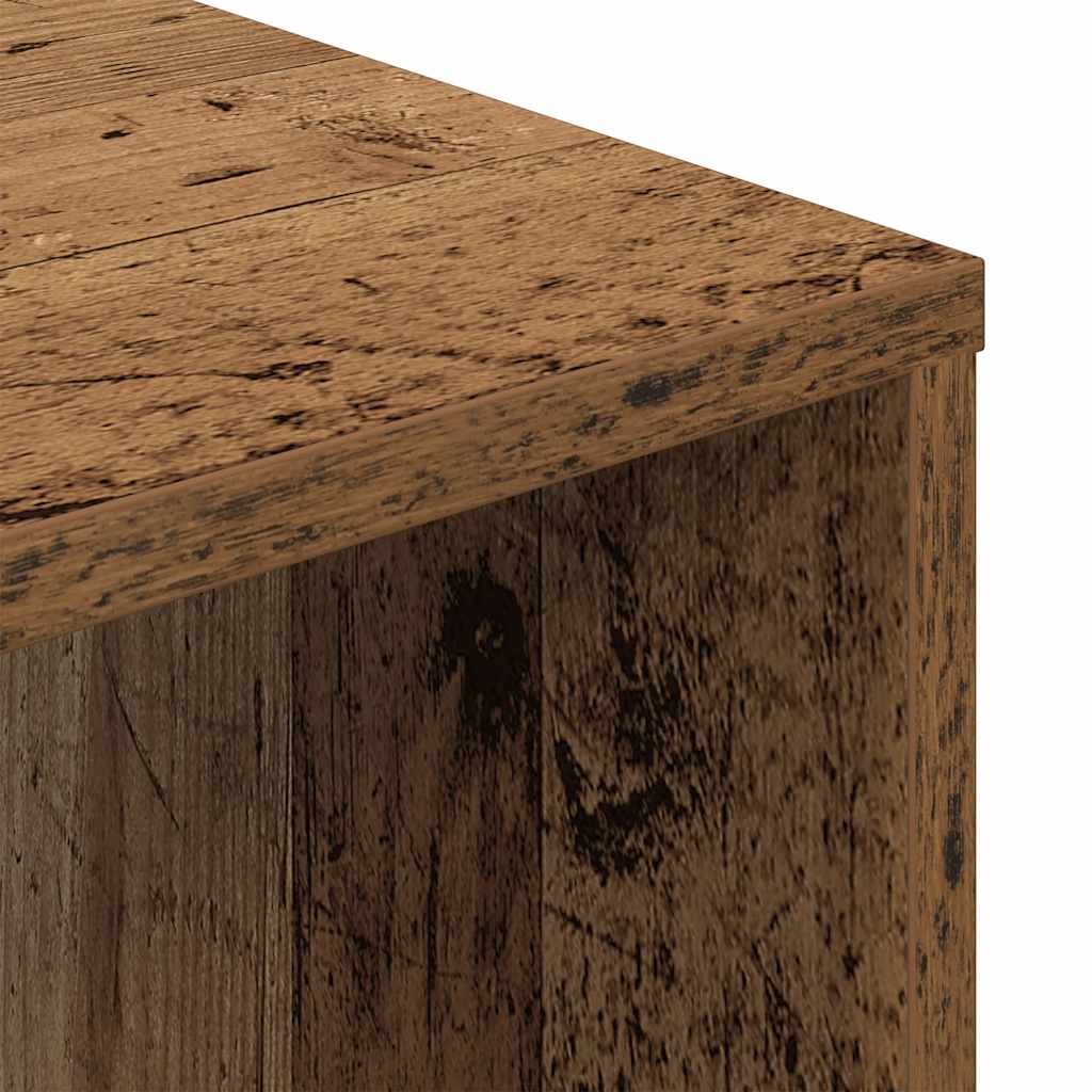 Vidaxl Desk, Old Wood, 102.5X35X75 Cm, Wood-Based Material