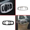 Car Detector Stick Styling ABS Plastic Front Head Fog Light Switch Trim Frame Lamp Parts 1PCs For Ford Edge 2015 2016 2017 2018