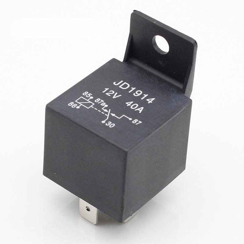 5 Pin 40A Waterproof Car Relay Long Life Automotive Relays Mayitr Normally Open DC 12V/24V Relay for Head Light Air Conditioner Relays 5