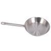 Frying Pan 304 Stainless Steel Bottom Single Handle Dishwasher Safe Oven Safe Sanding Frying