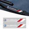 2026 Caldo Per VW VOLKSWAGEN Auto Cristallo Emblema Auto Decorazione Decalcomanie Finestrino Auto Tergicristallo Adesivi Per Volkswagen GOLF Polo Tiguan VW GTI