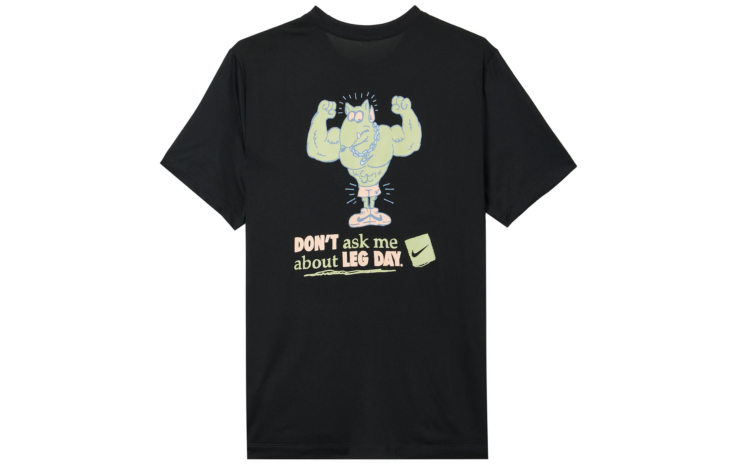 

Nike Dri Fit T Shirt Men s Black FZ8045-010 M