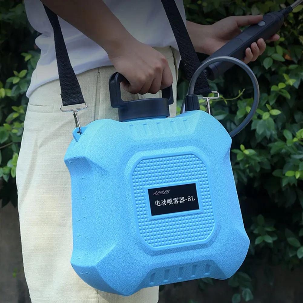 Bateriový postřikovač 5/8L s USB dobíjecí rukojetí a teleskopickou tyčí, postřikovač vody pro zahradu, trávník a další čištění