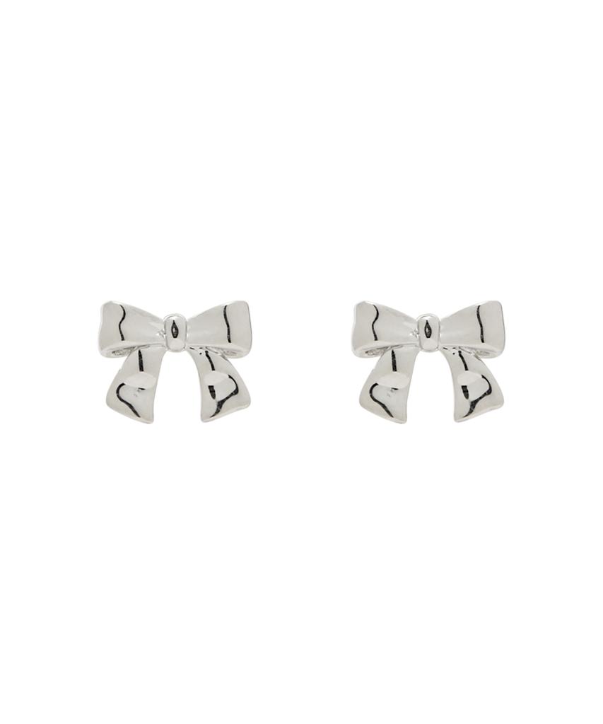 Jyddm 925 Signature Ribbon Earrings (M)