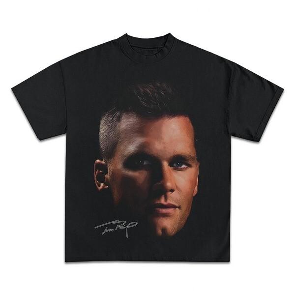 TOM BRADY BIG FACE TEE S-5XL XL