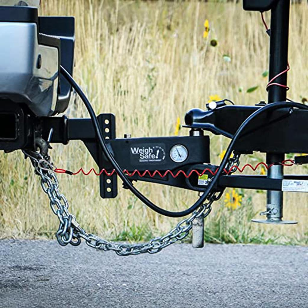 Trailer Electromagnetic Brake Controller Switch Emergency Breakaway Coiled Cable with Electric Brake Onoff For Rv Towing