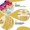 1PC/2PCS Sequin Table Runner Glitter Gold For Wedding Banquet Holiday Birthday Party Baby Shower Bridal Shower Engagement Decor