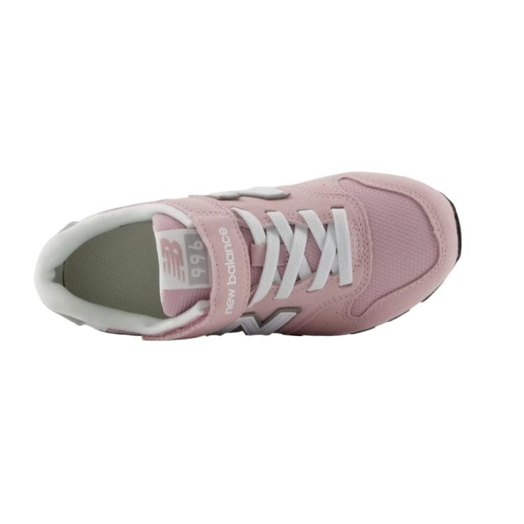 New Balance Nb 996 Fabric Moisture-Wicking Kids Running Shoes Kids Running Shoes Gray Pink YV996TP3
