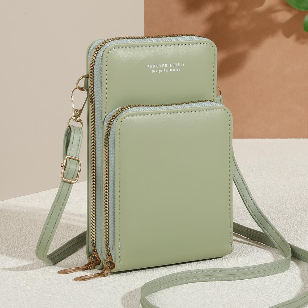 Elegant Fashion Phone Wallet for Women Slim Compact Secure Design for Travel Essential Fits Phone Large Bills Cards Small Make