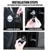 2/4 BMW M Performance E46 E90 E60 F10 F30 E39 E36 F20 E87 G30 E92 E91 X5 Car Door Lock Cover Protection Shockproof Pad Stickers