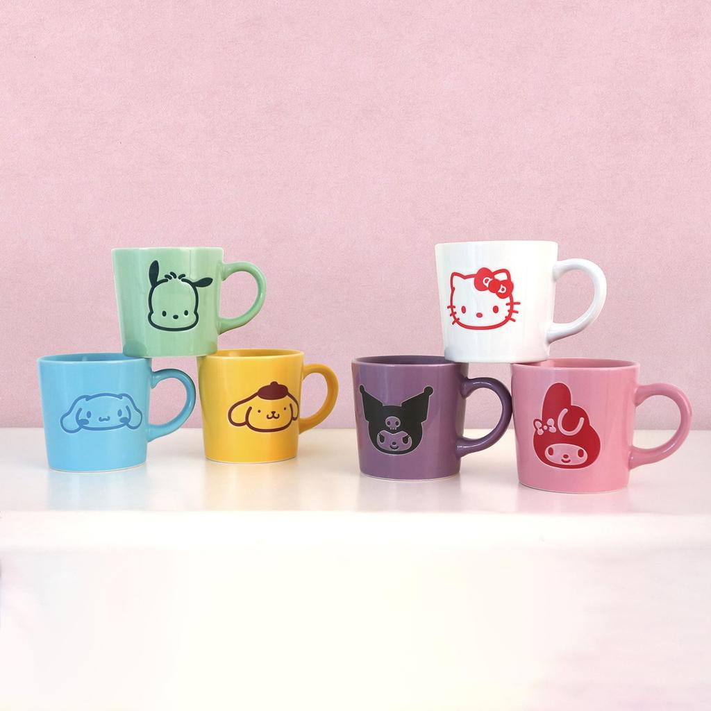Sanrio Size Microwave and Dishwasher Character Made in 308122 "My Melody" Mug, M, Approx. 260ml, Safe, Water-Repellent, Pink, Goods, Japan,