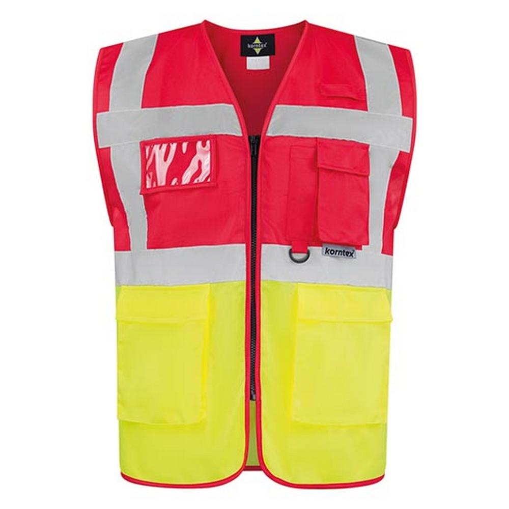 Korntex Unisex Adult Executive Berlin Multi-Functional Hi-Vis Vest