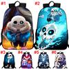 Undertale Sans 16 Inch Children Backpack With Durable Polyester Material And Adjustable Padded Shoulder Straps