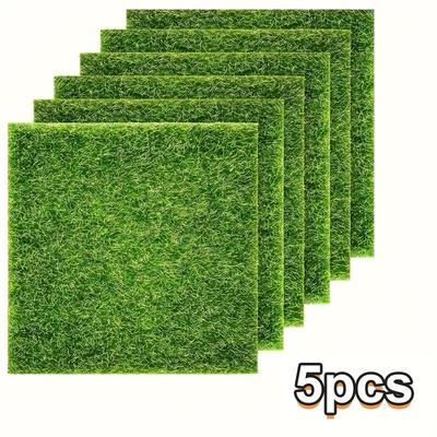 5 Stück Miniatur Feengarten Gras, Künstliches Handwerk Grün für Puppenhausdeko & DIY-Projekte für Geburtstagsgeschenke & Feiertagsaccessoires