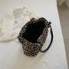 Women Popular Handbags Large Capacity Leopard Shoulder Bags New Fashion Tote Bag Shopping and Travel Bags Canvas Bags