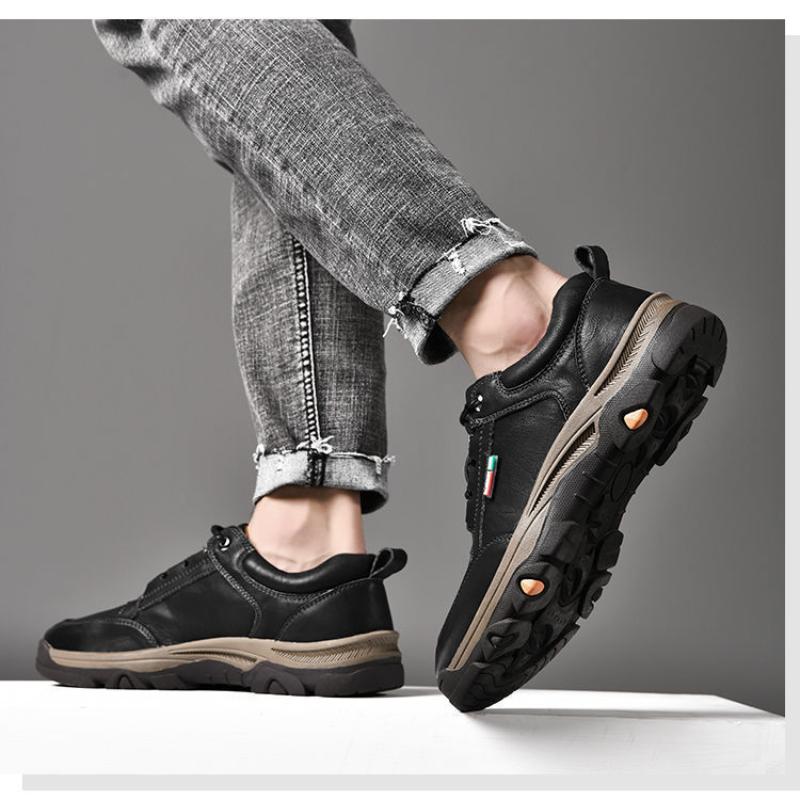 Men'S Rubber Waterproof Shoes Non-Slip Oil-Proof Work Shoes Casual Office Shoes JZ-2861