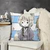 Cute T-Tomoe-S Kawaii Throw Pillow Covers Pattern Cushion Cover Suitable For Sofa Bedroom Car Pillow Cover