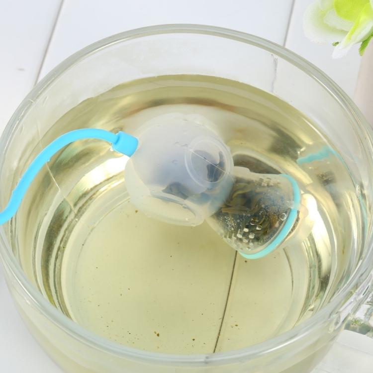 Creative Diver Shape Tea Strainer Filter Silicone Teabags