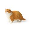 Simulated Siamese Cat Doll Resin Handicraft Simulated Animal Sculpture Cute Fat Cat Decorative Figurines Home Decoration