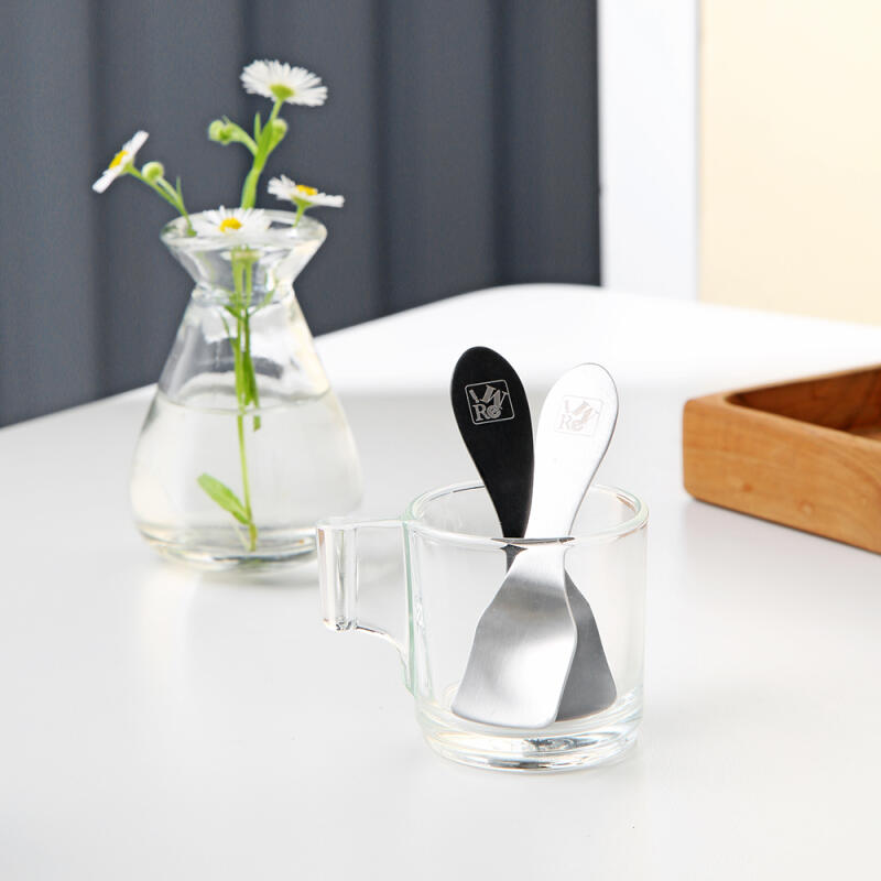 Sweet Dessert Ice Cream Spoon Silver