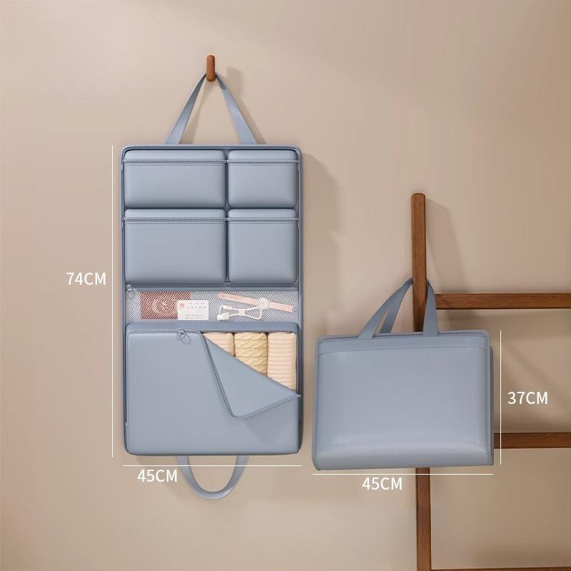 7-in-1 Folding Travel Storage Bag, Multifunctional Clothing Sorting Bag,Portable Luggage Organizer, Travel Bag Hanging bag