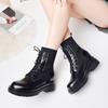 Inner heightening Martin boots women's shoes spring and autumn single boots high heels spring new small short boots