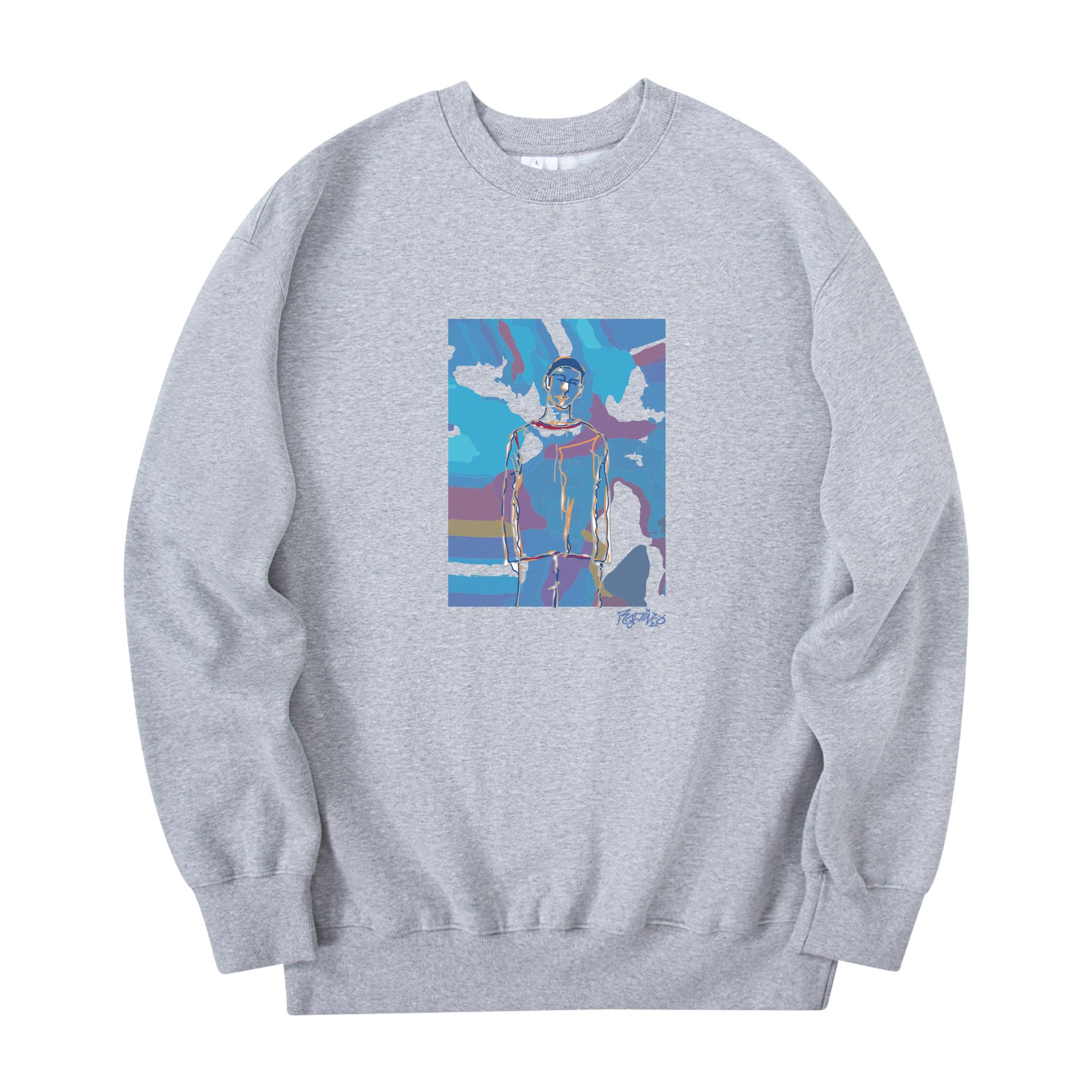 Radineo Steel Sweatshirt Gray Gray (Gray)/L