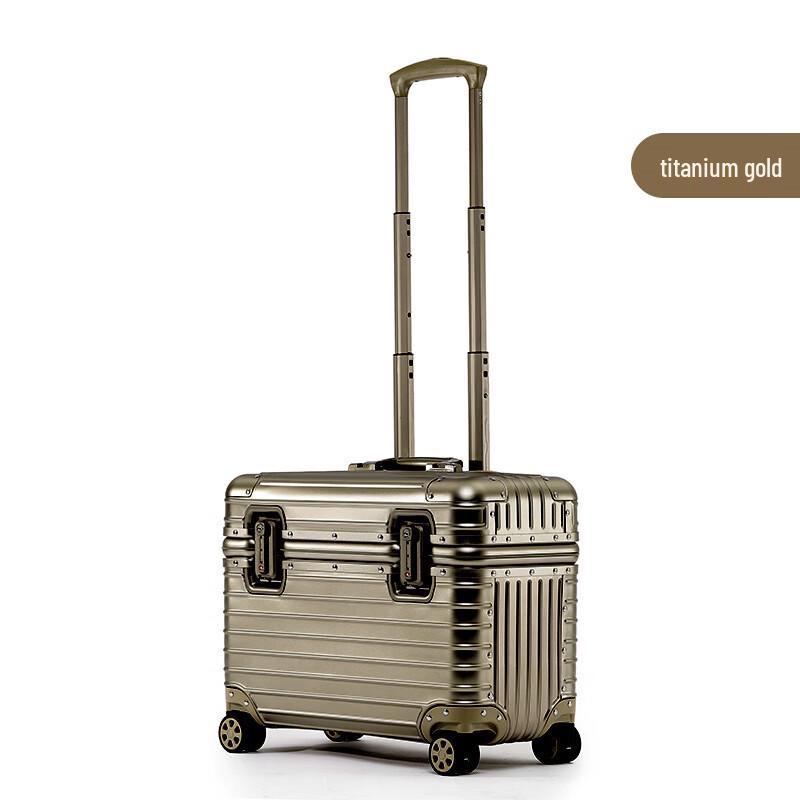 Kuaichi Aluminum-Magnesium Alloy Top-Opening Camera Luggage