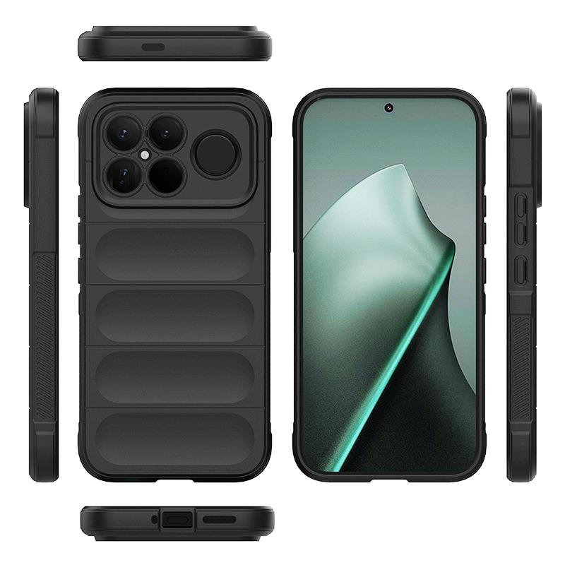 KEYSION Shockproof Matte Phone Case for Xiaomi POCO F8 Ultra F8 Pro Anti-skid Soft Silicone Phone Back Cover for POCO F8 Pro