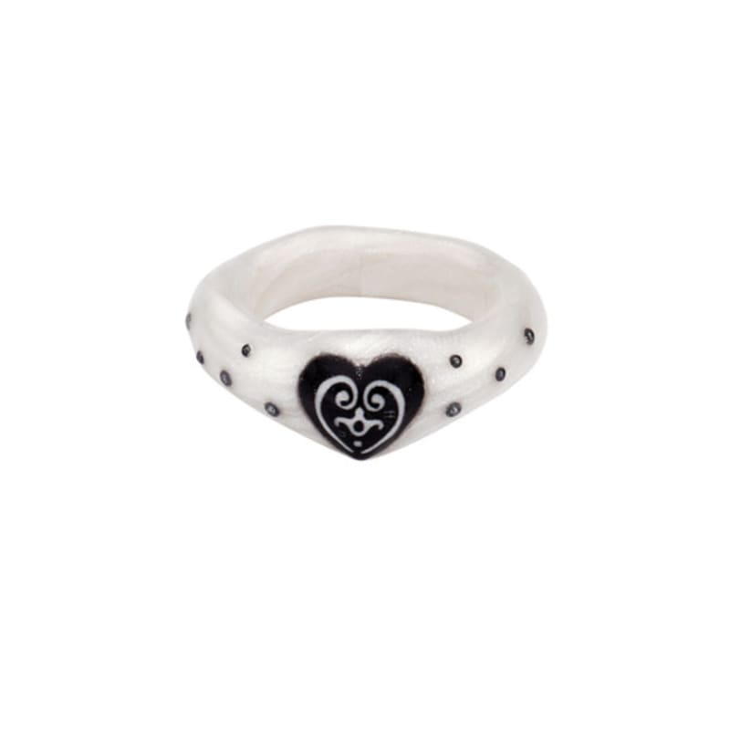 Nff Dotty Romance Ring-white