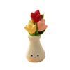 Flowers Green Plant Plush Toy Stuffed Potted Flower Dandelion Lily Iris Tulip Anthurium Orchid Strawberry Home Decor Gift