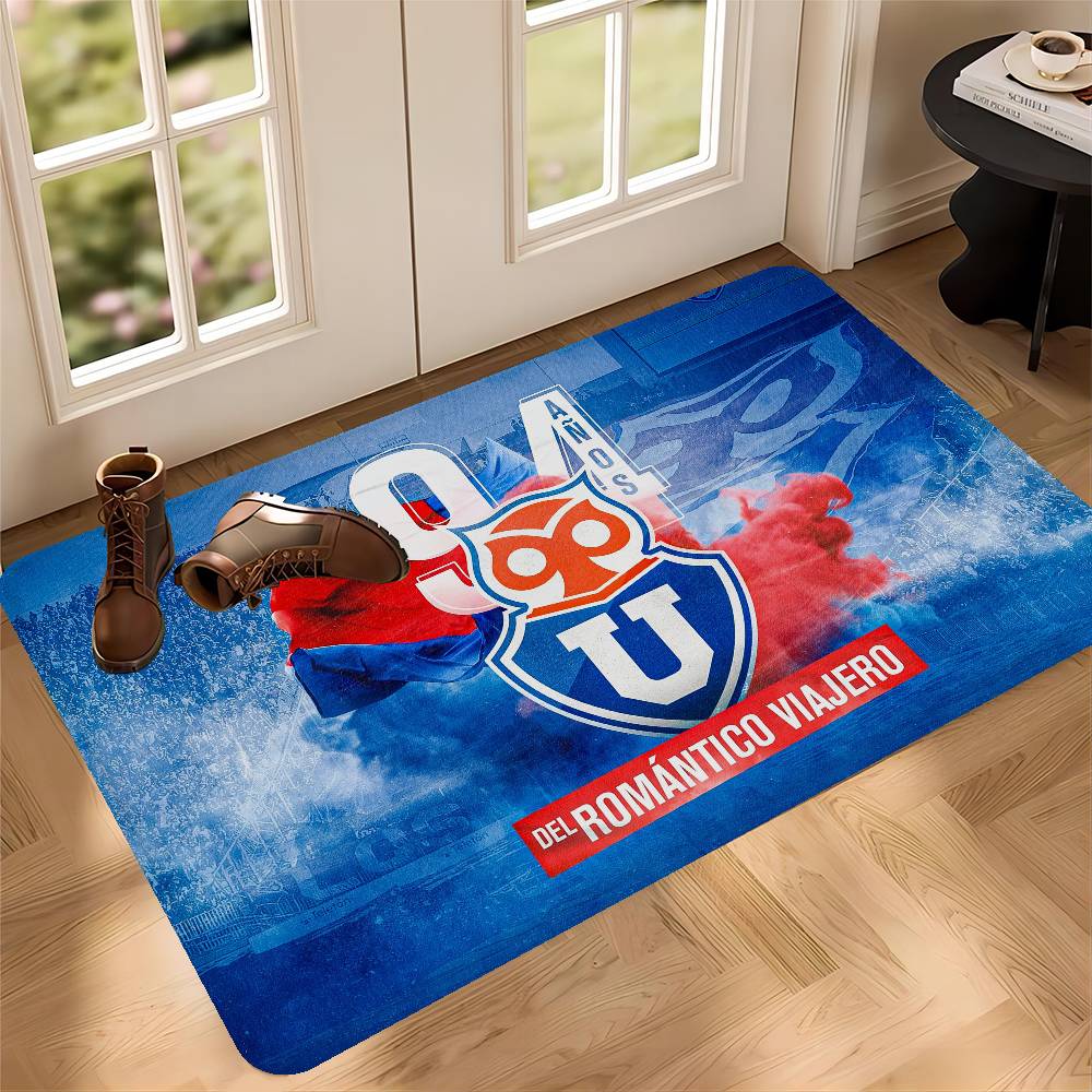 Chile U-University Logo Anime Bathroom Mat Anti-slip Absorb Water Long Strip Cushion Bedroon Mat Welcome Doormat