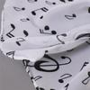 New Fashion Scarf Scarf Scarf Music Note Printed Shawl Women's Soft Chiffon Scarf Travel Photo Versatile And Wearable