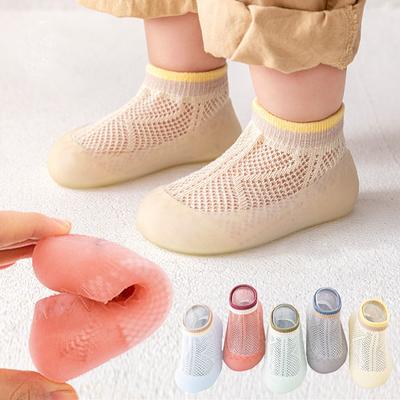 Frühling und Sommer Baby Kleinkind Schuhe Rutschfeste Baby Mesh Atmungsaktive Indoor Weichboden Schuhe Kindersocken Schuhe