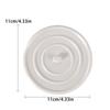 Large Silicone Bathtub Stopper Leakage-Proof Drain Cover Sink Hair Stopper Tub Flat Plug Stopper Bathroom Accessories 11Cm 4.3"