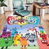 1pc 3D-Number-Blocks-Cartoon Design Area Rug - Non-Slip, Soft & Cozy Floor Mat for Living Room, Bedroom, Office - Indoor/Outdoor Decorative Carpet